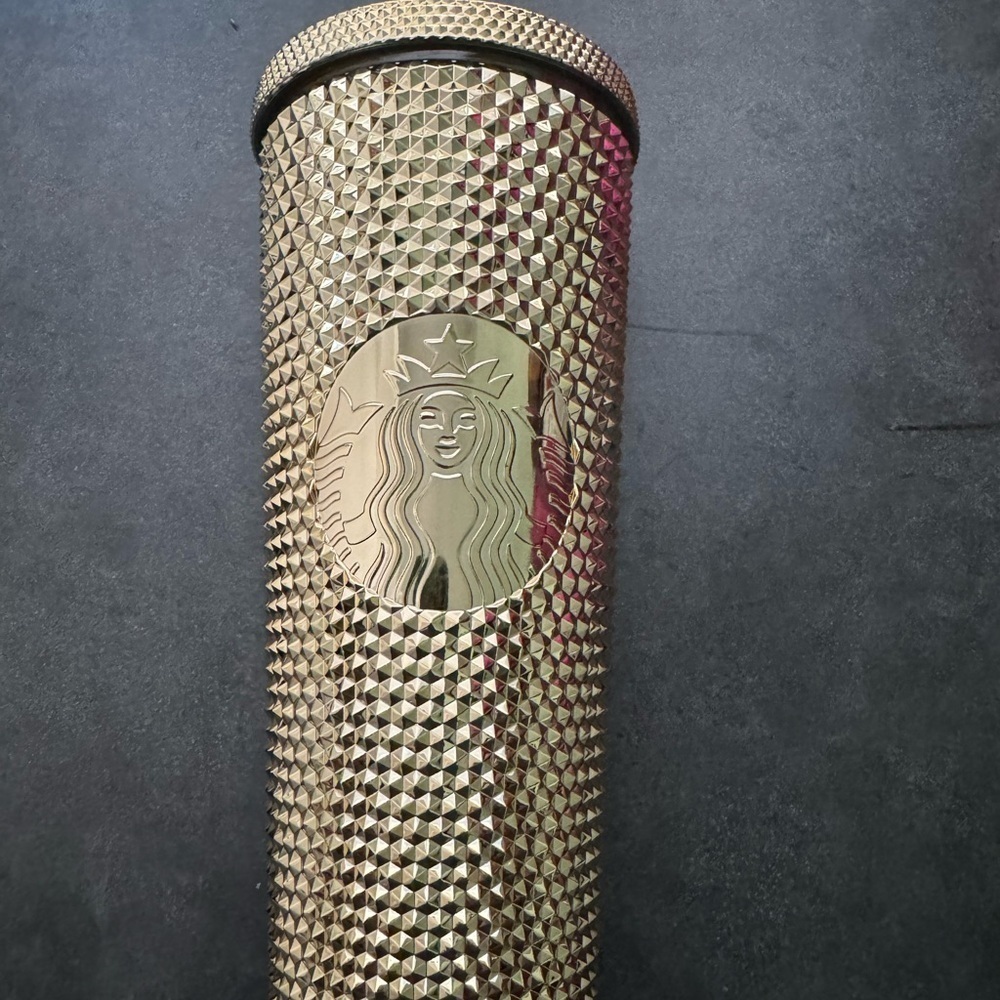 Starbucks Collectors Gold Studded Cup - Picture 2 of 6